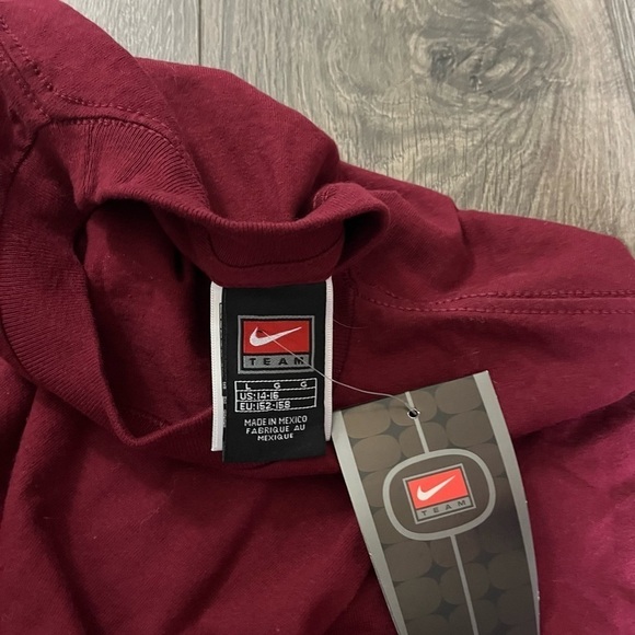 New Red Nike Mississippi State Long Sleeve T-Shirt Youth Large 14-16 - Picture 3 of 6